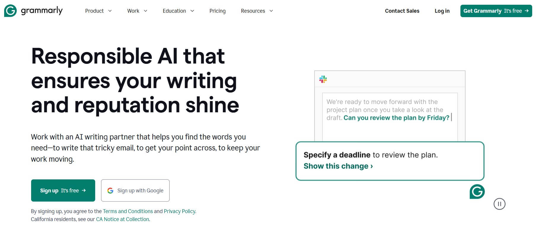 Grammarly AI