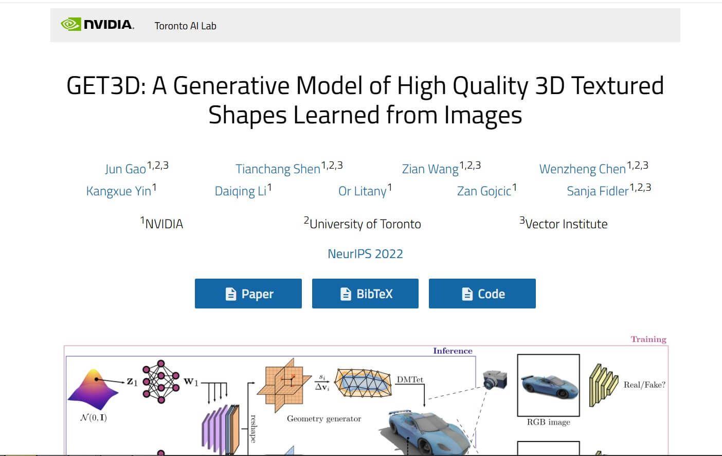 GET3D (NVIDIA)