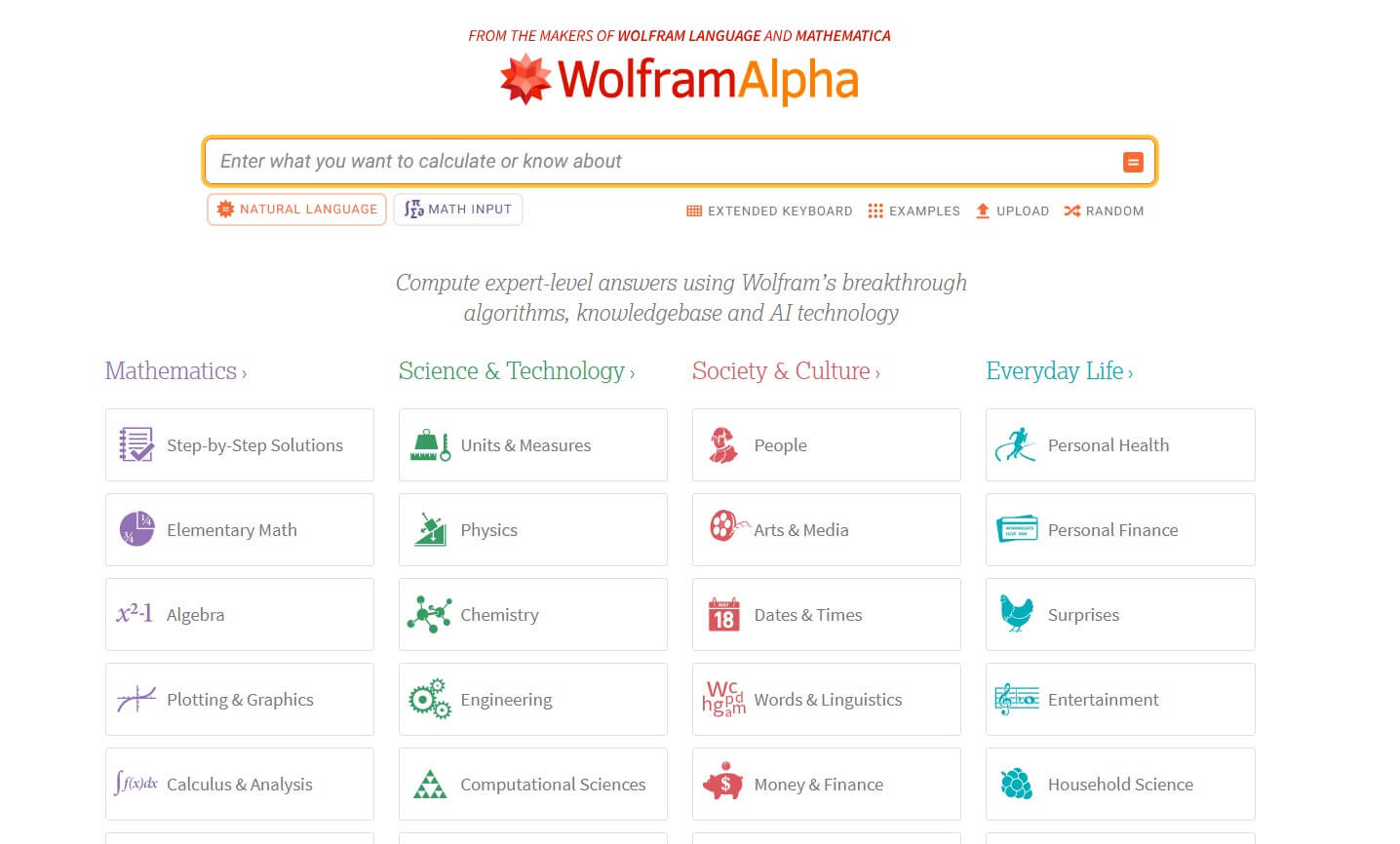 Wolfram Alpha