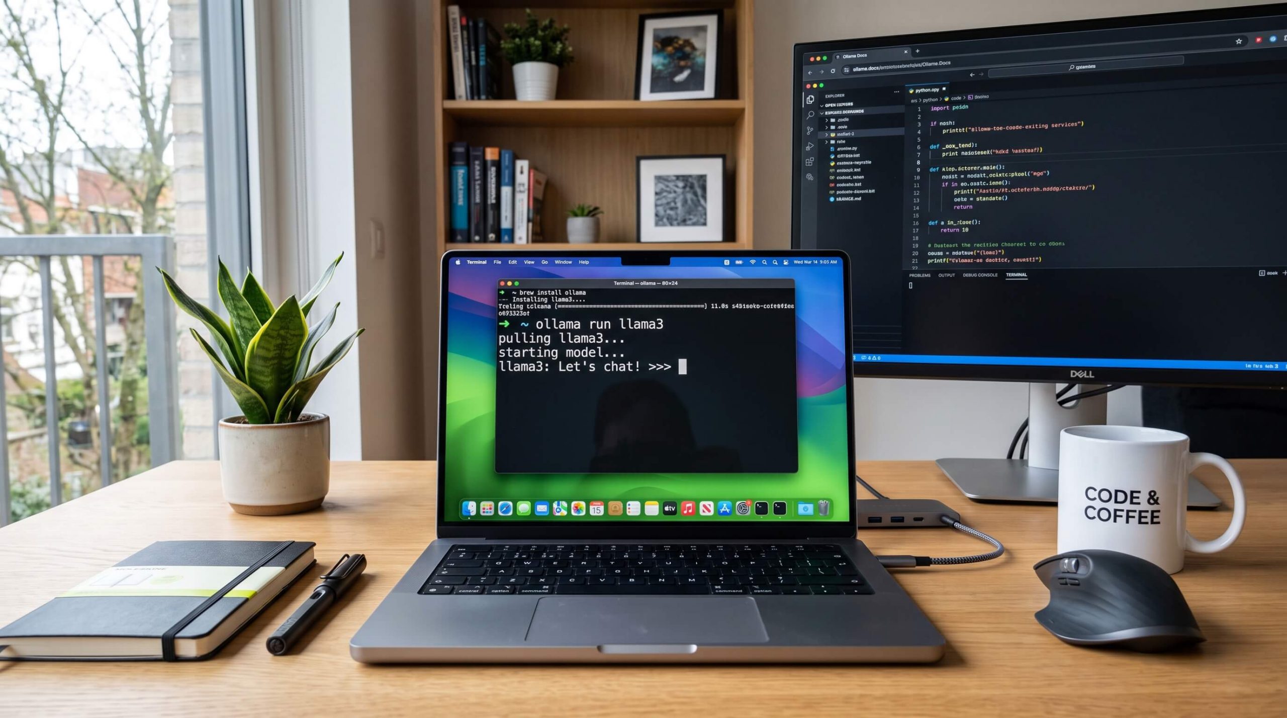 Как установить Ollama на macOS