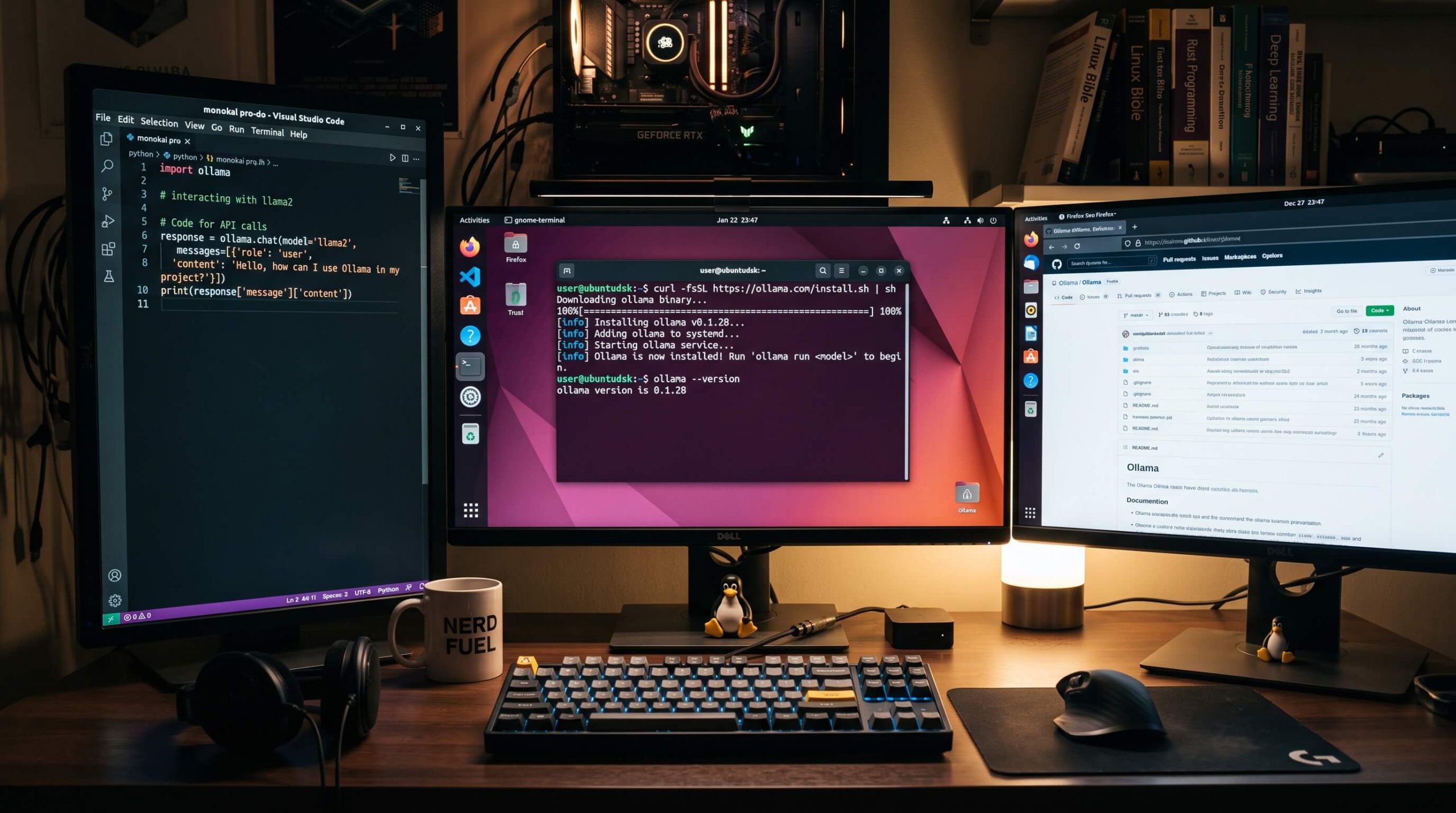 Как установить Ollama на Linux