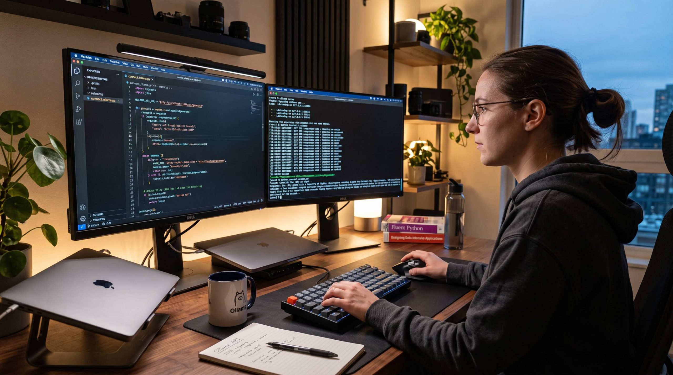 Как подключить Ollama к Python